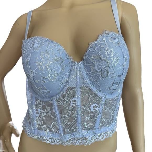 Victoria's Secret Light Purple Lace Bra with Underwire Support NWT 38D - Picture 1 of 4